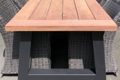 Hardhouten tuintafel Azobe 230