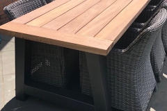 Hardhouten tuintafel Azobe 230