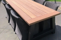 Hardhouten tuintafel Azobe 230